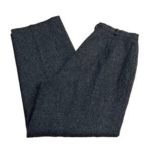 Vintage Pant-her grey wool trousers W30